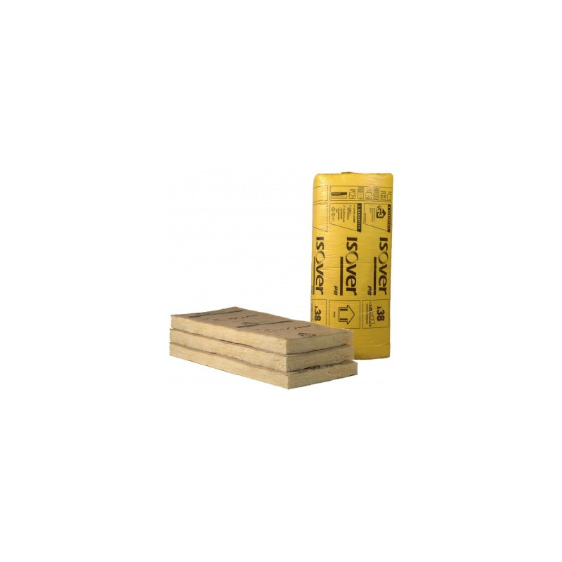 ▷  ISOVER PB 38 REVETU KRAFT | Ep.75mm 0,6mx1,35m | R2 au meilleur prix -  ISOVER PB 38 pour murs intérieurs