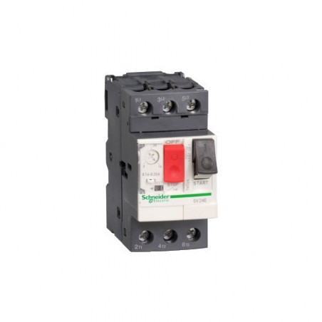 Disjoncteur Moteur Schneider Electric GV2ME10 - 4-6,3A - 3P - Magnéto-thermique