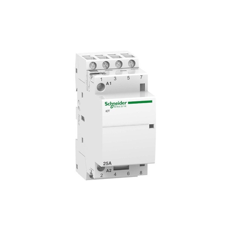 ▷  Acti9, iCT contacteur 100A 4NO 220...240VCA 50Hz Schneider Electric au meilleur prix -  Électricité