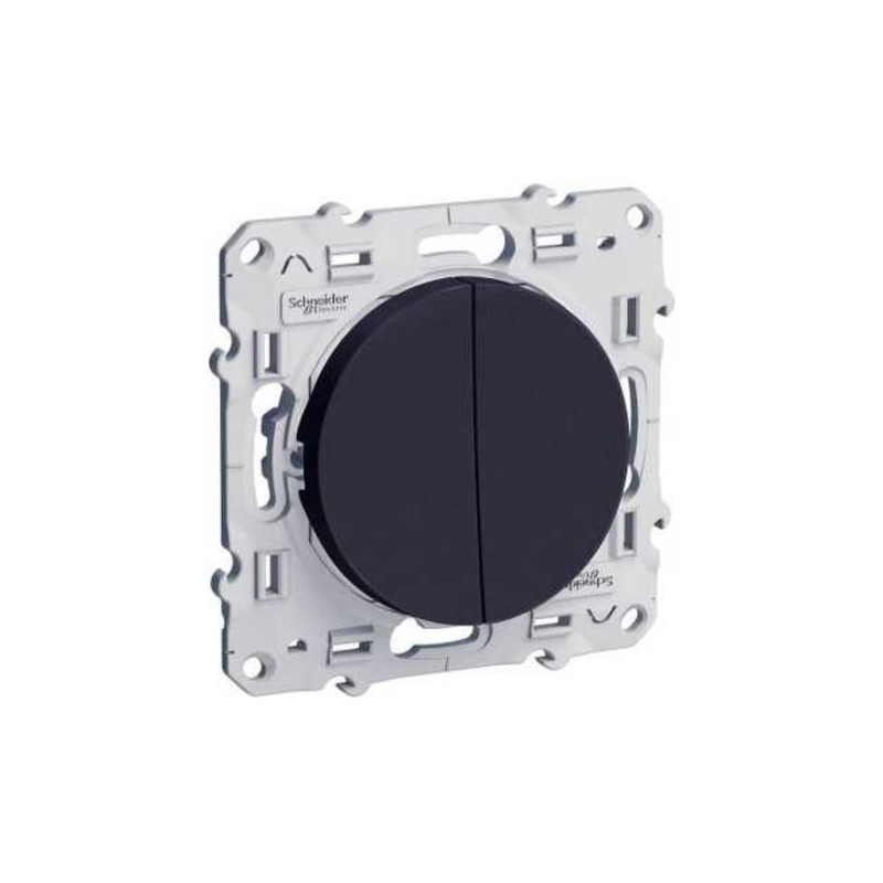 ▷ Odace, double va-et-vient Anthracite, à vis, connexion rapide Schneider Electric au meilleur prix - Interrupteurs et prises ▷ Odace, double va-et-vient Anthracite, à vis, connexion rapide Schneider Electric au meilleur prix - Interrupteurs et prises