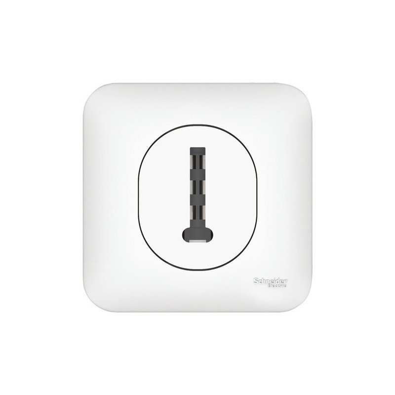 ▷ Ovalis - prise téléphone en T - 8 contacts Schneider Electric au meilleur prix - Interrupteurs et prises Schneider ▷ Ovalis - prise téléphone en T - 8 contacts Schneider Electric au meilleur prix - Interrupteurs et prises Schneider