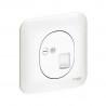 ▷  Ovalis - prise RJ45 - cat.5e UTP - grade 1 - téléphone - sans plaque de finition Schneider Electric au meilleur prix -  Inter