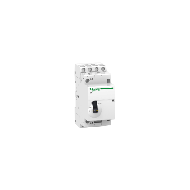 ▷  Acti9, iCT contacteur à commande manuelle 25A 3NO 230...240VCA 50Hz au meilleur prix -  Électricité