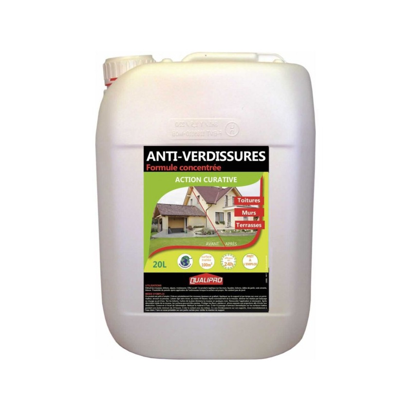▷ QUALIPRO Anti-verdissures 20L au meilleur prix - FS2021 ▷ QUALIPRO Anti-verdissures 20L au meilleur prix - FS2021