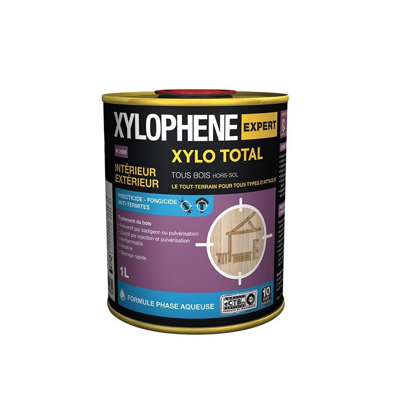 ▷  XYLOPHENE Total 1L au meilleur prix -  Traitement du bois