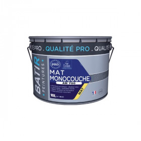 BATIR Pro Mat Monocouche AM750 10L blanc