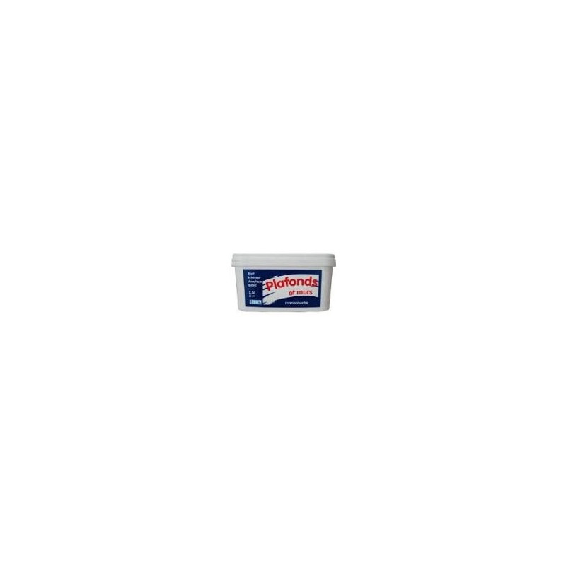 DAW 1°Prix Murs et Plafonds Monocouche 2,5L blanc DAW 1°Prix Murs et Plafonds Monocouche 2,5L blanc