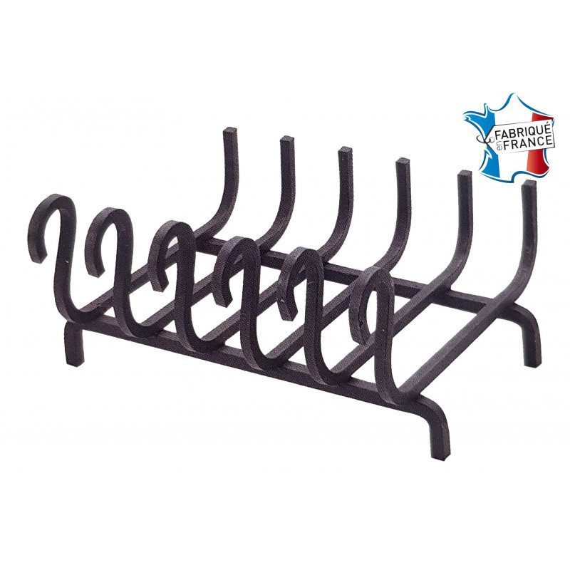 Porte bûches fabrication française en acier pour cheminée Porte bûches fabrication française en acier pour cheminée