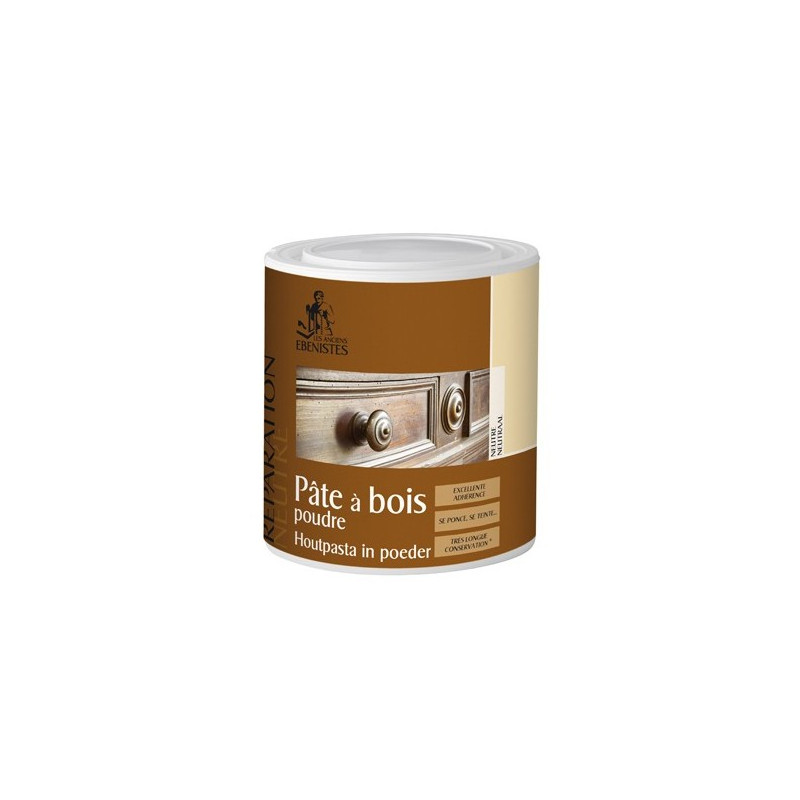 LES ANCIENS EBENISTES Pâte à bois poudre 300g LES ANCIENS EBENISTES Pâte à bois poudre 300g