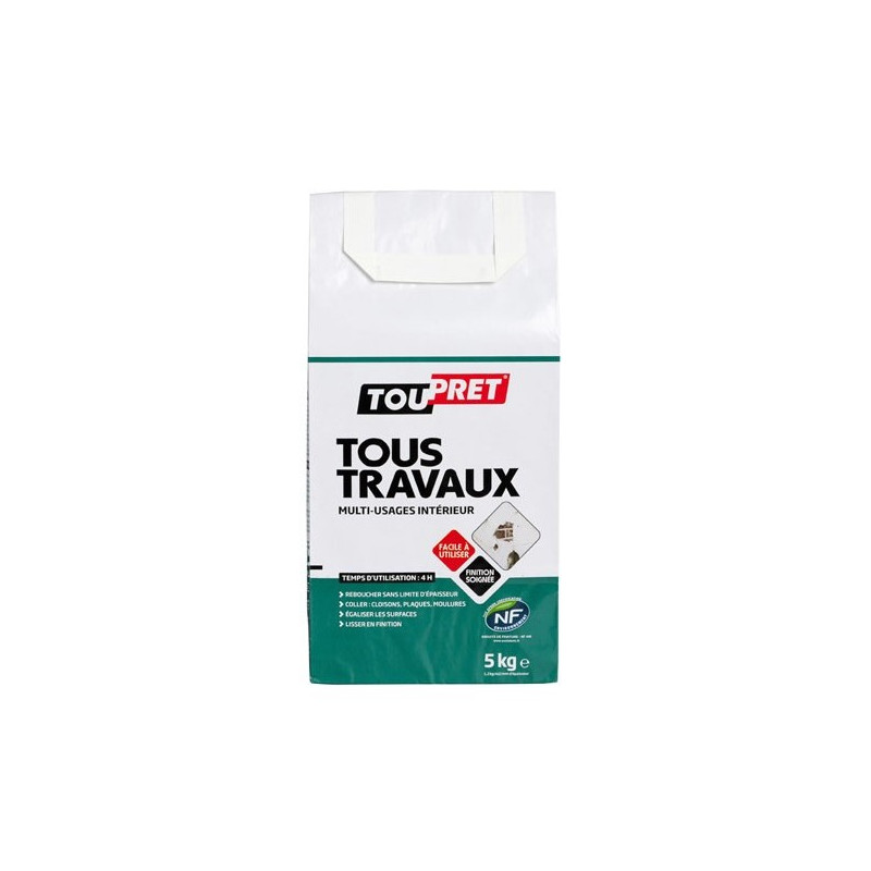 TOUPRET Tous travaux 5kg TOUPRET Tous travaux 5kg