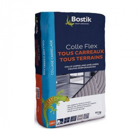 BOSTIK Colle tous carreaux GRIS 25kg