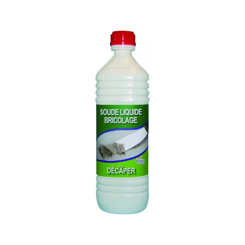 PHEBUS Lessive de soude LOT DE 12 x 1L