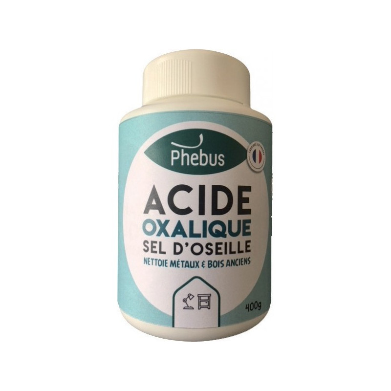 PHEBUS Acide oxalique 400g PHEBUS Acide oxalique 400g