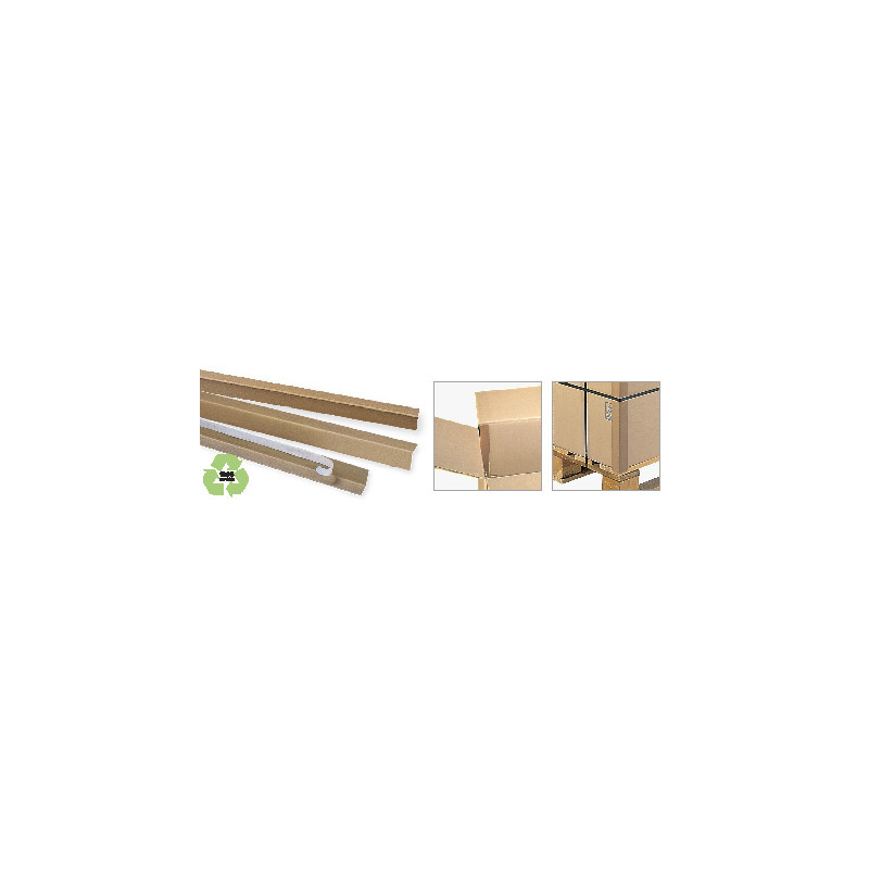 Corniere carton 3mm 1200x35x35mm LOT DE 25