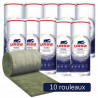 Lot de 10 Rouleaux URSA TERRA MRK 40 Ep.200 mm 1,2mx4,5m R5,00 soit 54m²