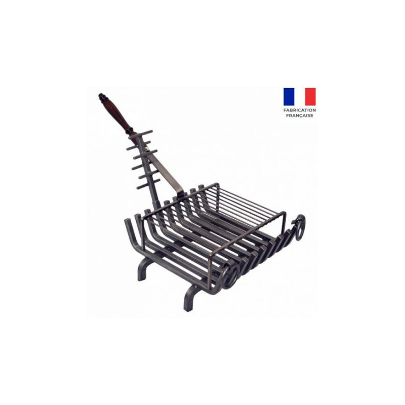 Braséro - grille porte-bûche - accessoire barbecue Braai-LM30