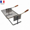 Support et grille Luxy pour cheminée ou barbecue