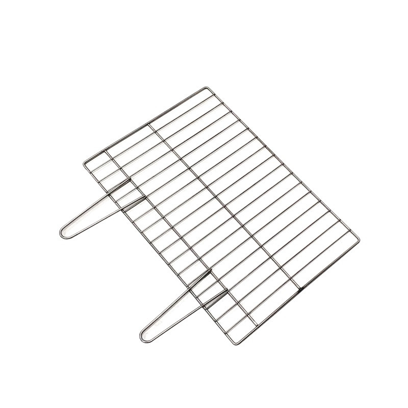 Grille barbecue poignée pliable