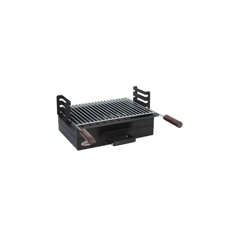 ▷ Support grille barbecue encastrable avec grille en acier