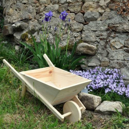 La brouette en bois : un allié idéal pour le jardin et la décoration