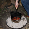 Marmite chaudron traditionnelle en fonte petit modèle 3 litres