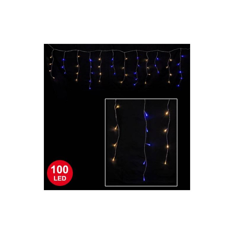 Guirlande Glaçon bicolore 3 mètres 100 LED