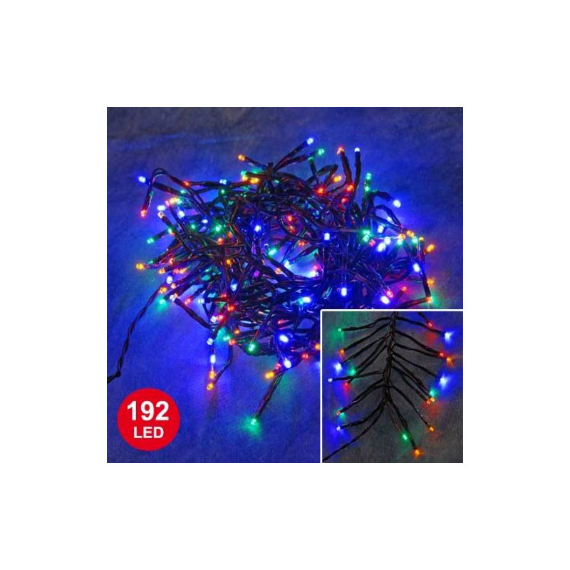 Guirlande Feu d'artifice Multicolore 1,8 mètre 192 LED