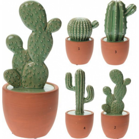 Cactus décoratif en céramique Cactus Barbari