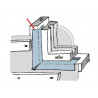 Adhésif ISOCELL ISOWINDOW F1 INTERIEUR 50mmx25m