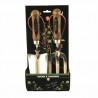Set de 2 mini outils à fleurs en inox manche en bois  Spear And Jackson