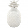 Ananas en résine blanche