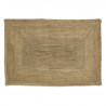 Tapis rectangulaire en jute naturelle