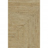 Tapis rectangulaire en jute naturelle