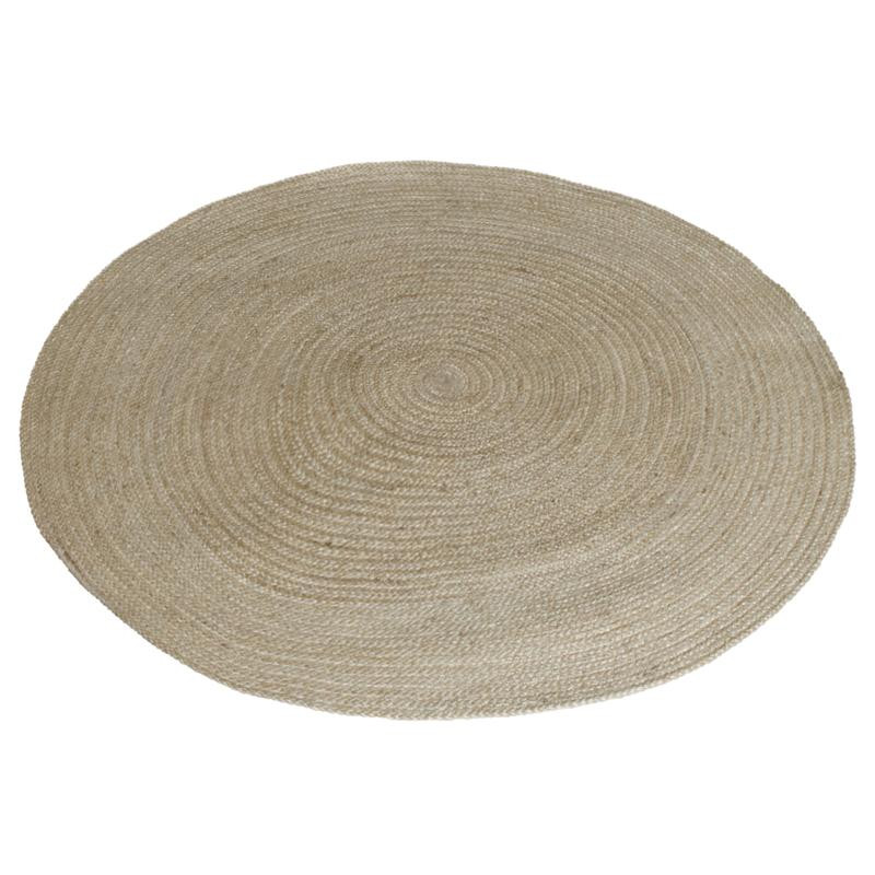 Tapis rond en jute naturelle