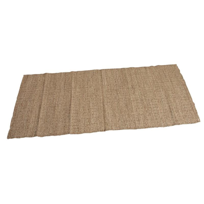 Grand tapis rectangulaire en jonc 80 x 200cm