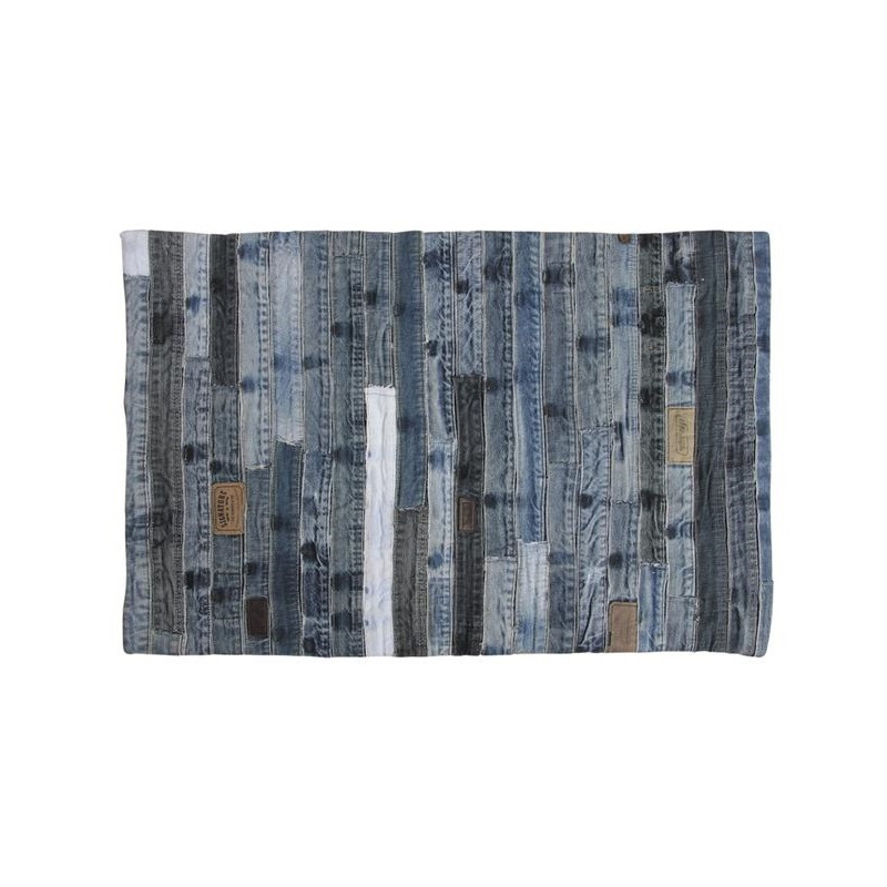 Tapis en jean recyclé 55 x 85cm