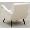 Fauteuil design Mouton en polyester et bois