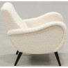 Fauteuil design Mouton en polyester et bois