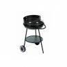 Barbecue rond mobile REGAL Acier H 72,5 cm ø 45cm