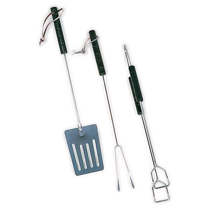 Set service 3 pièces Acier 37 cm