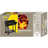 Barbecue tonneau CONVIVIAL Acier 94 x  41,5 cm - H 95,5 cm