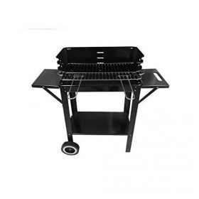 Barbecue wagon tablettes GOURMET Acier  80 x 38,5 cm - H 80 cm