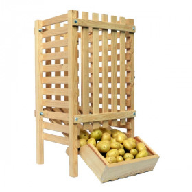 Resserre à pommes de terre en bois Grand Modèle 50 Kg