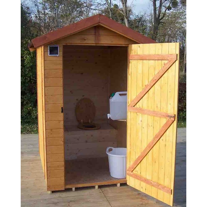 ▷ Abri toilette sèche extérieur en panneaux 16 mm au meilleur prix - Abri  de jardin