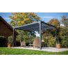 Pergola bioclimatique structure aluminium ouverturemanuelle