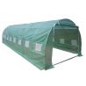 Serre jardin tunnel structure métal 3 x 8 m