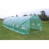 Serre jardin tunnel structure métal 3 x 8 m