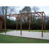 Pergola sans plancher 14,80 m² bois traité - th 3050