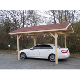 Bâche pour Carport Grise 8x12 m - Qualité 15 ans TECPLAST 900CP - Toile PVC  étanche pour abri