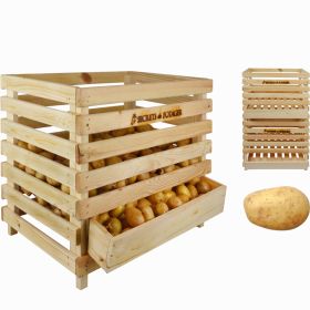 Caisse à pommes de terre en bois